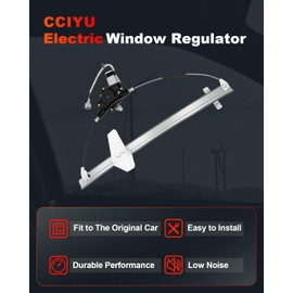 cciyu Power Window Regulator With Motor Replacement for 2004-2015 for Nissan for Titan,2004 for Nissan Pathfinder Armada Rear Left Driver Side