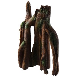 GetCoupon Aquarium Resin Tree Trunk Ornament, Lifelike Driftwood Decor, Length Assorted Branches Sunken Tree Trunk Resin Fish Tank Decoration