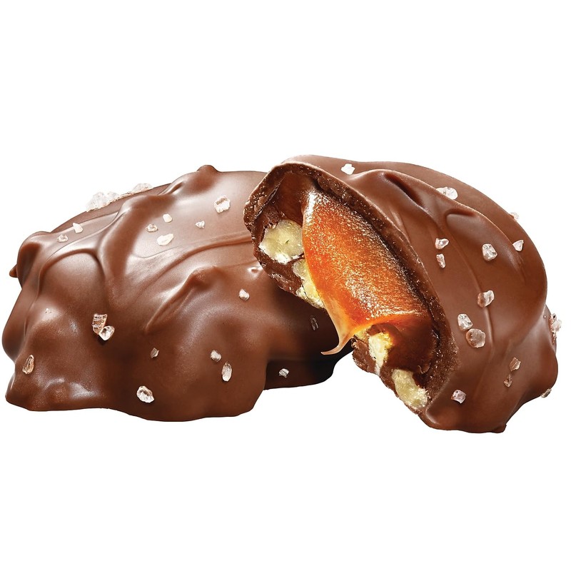 Sanders, Sea Salt Caramels Pecan Clusters, 16 Ounce