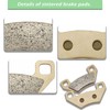 Sintered Brake Pads Front and Rear for Arctic Cat 1000
