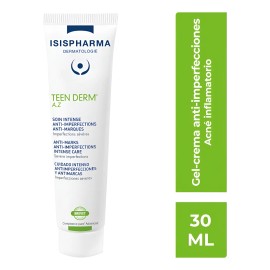 Isispharma Teen Derm Az 30ml Gel Facial Anti-imperfecciones