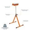 BORA Portamate PM-5090 Adjustable Pedestal Feed Roller Support with 11-1/4"