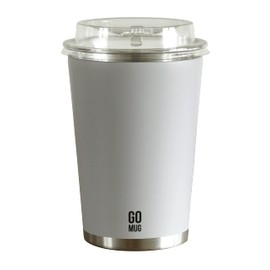 CBJAPAN CAFE GOMUG Tumbler, Light Gray, 16.2 fl oz (460 ml), M Size, Stainless Steel, Vacuum Insulated, Double Layer Structure, Convenience Store, Coffee Cup