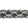Ribbon Bazaar Lace 4485 4 inch Black by The Yard