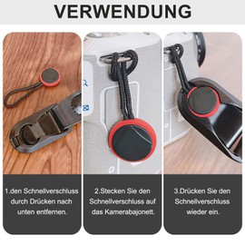 Aéttézoe Camera Wrist Strap with Quick Release Adjustable Camera Strap for Various Wrists Camera Wrist Strap for DSLR SLR or Mirrorless Cameras Pack of 2