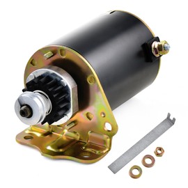 San-IgniteX 5746N 16T Starter Motor for Direct Replacement for Briggs and Stratton Starter(393499/497401/494198) Fitting John Deere/Cub Cadet/Toro/Scotts mowers, 12V high-Torque Power.