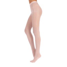 CALZITALY Professional Ballet Tights Women's Soft Dance Tights Pink, Skin Colour, Black, XS, S, M, L, XL, 40 Denier, Made in Italy, pink