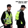 HYCOPROT Hi Vis Viz High Visibility Mesh Reflective Safety Vest