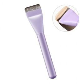 Flawless Ultra-Adhering Flat Foundation Brush Portable Black 6ea