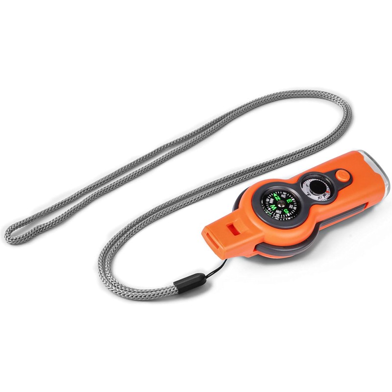 Emergency Survival Function Whistle, Outdoor Multifunctional Tool Safety Whistle with