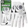 FootJoy Women's WeatherSof 2-Pack Golf Glove, White, Small, Worn on