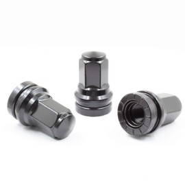 Wheel Accessories Parts Set of 32 14x1.5 Lug Nuts fit Ford F-250 F-350 HCPZ-1012-B HCPZ-1012-A Wheel Lug Nut (Chrome)