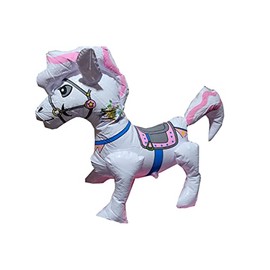 Mr. Gadget Solution® New inflatable water toys outdoor pool beach toys for kids and toddlers-HORSE