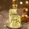 LED Bottle Light Christmas Day, Illuminated Bottle, Frosted Bottle Light