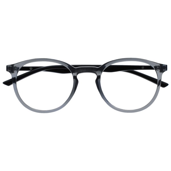 Opulize Met Glasses Blue Light Filter Slim Round Frame Spring