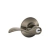 SCHLAGE F51A ACC 620 Accent Keyed Lever, Antique Pewter