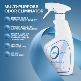 Zero Odor - Multi-Purpose Strong Odor Eliminator for Home, Office, Car, Bathroom, Hotel, Room Deodorizer, and Odor Neutralizer, 16oz