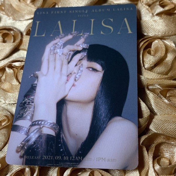 Lisa Blackpink Personal Photo And Daily Life Photo Edition Photocard
