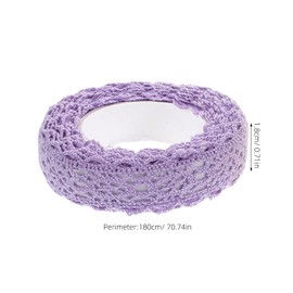 DOITOOL 3 Rolls Photo Frame Lace Decorative Fabric Lace Tapes DIY Scrapbooking Tapes