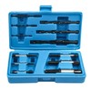 JIAQY 12pcs Broken Screw Extractor Set Spiral Flutes Bolt Remover