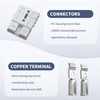 RVBOATPAT 4PCS 50Amp Battery Quick Connect/Disconnect Connector,6 to 12 Gauge