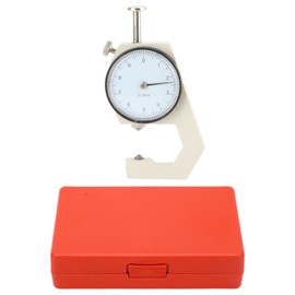 Thickness Gauge Portable Clear Scale Pointer Display Wear Resistant Thickness Micrometer for Measurement Pointed Head 0‑10mm
