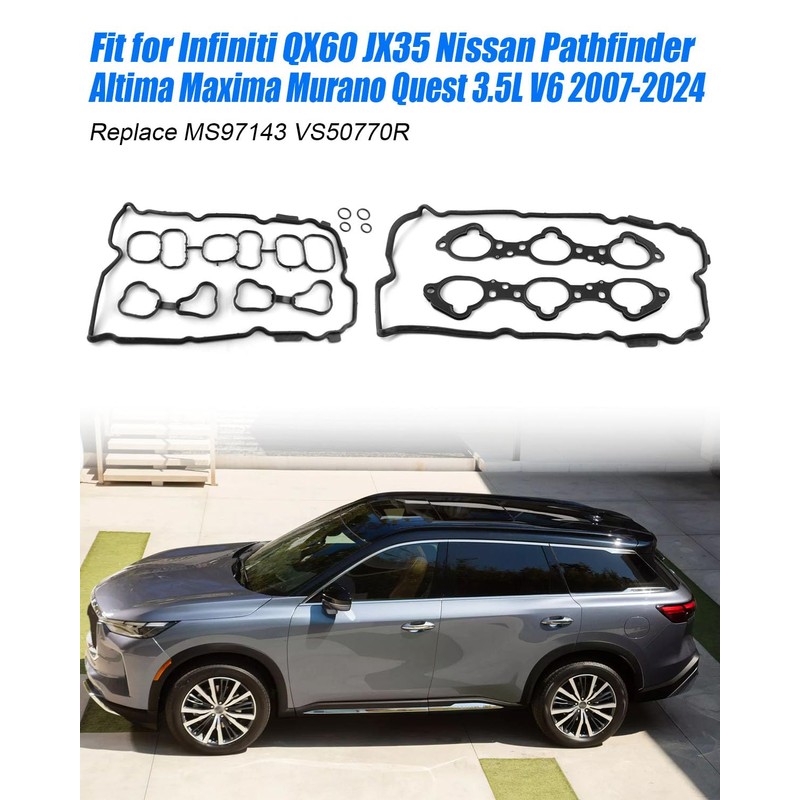 Intake Manifold Gasket Set Fit for Infiniti QX60 JX35 Nissan