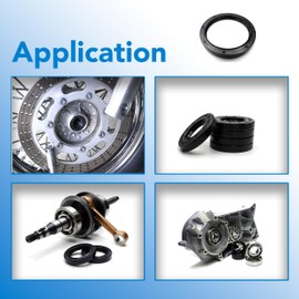 Parts and Parts Radial Shaft Seal 75 x 95 x 10 mm, AS/TC/BASL/WAS, DIN 3760 Seal Ring, NBR 70, Heat & Chemical Resistant, Ideal for Engines, Pumps, Gearboxes & Industrial Applications