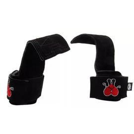 IRONKING Strap Callera de Piel, Gym Crossfit Muñequera para Mujer