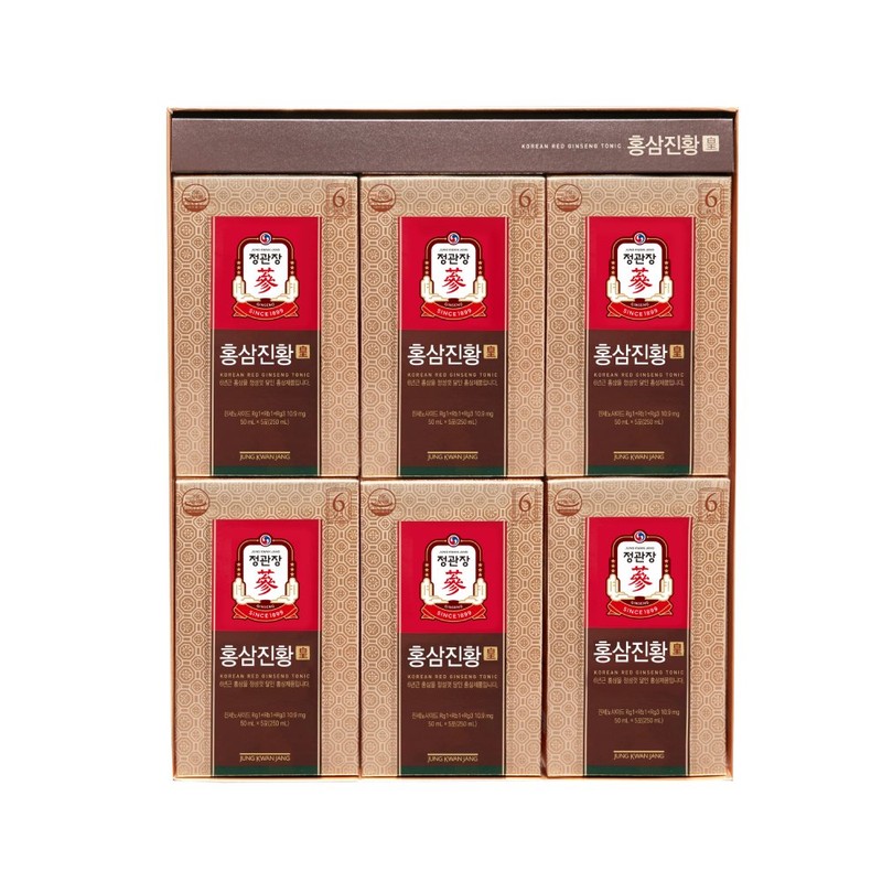 CheongKwanJang 정관장 홍삼진황 50ml 30포 Korean Red Ginseng Essence 50ml