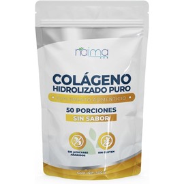 NAIMA Colágeno Hidrolizado Puro 500g | Suplemento Natural con Nutrientes Esenciales | Péptidos de Colágeno con Ingredientes Naturales, Sin Sabor | Cuidado de la Piel, Cabello, Articulaciones