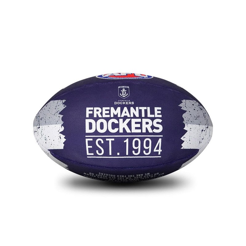 Sherrin AFL Fremantle Dockers Song Football, Size 2