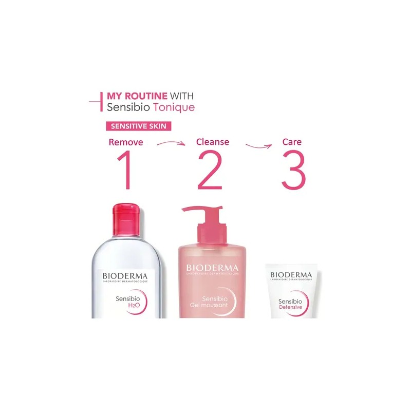 Agua Micelar Bioderma Sensibio H2o P Rosacea Sensible 500 Ml
