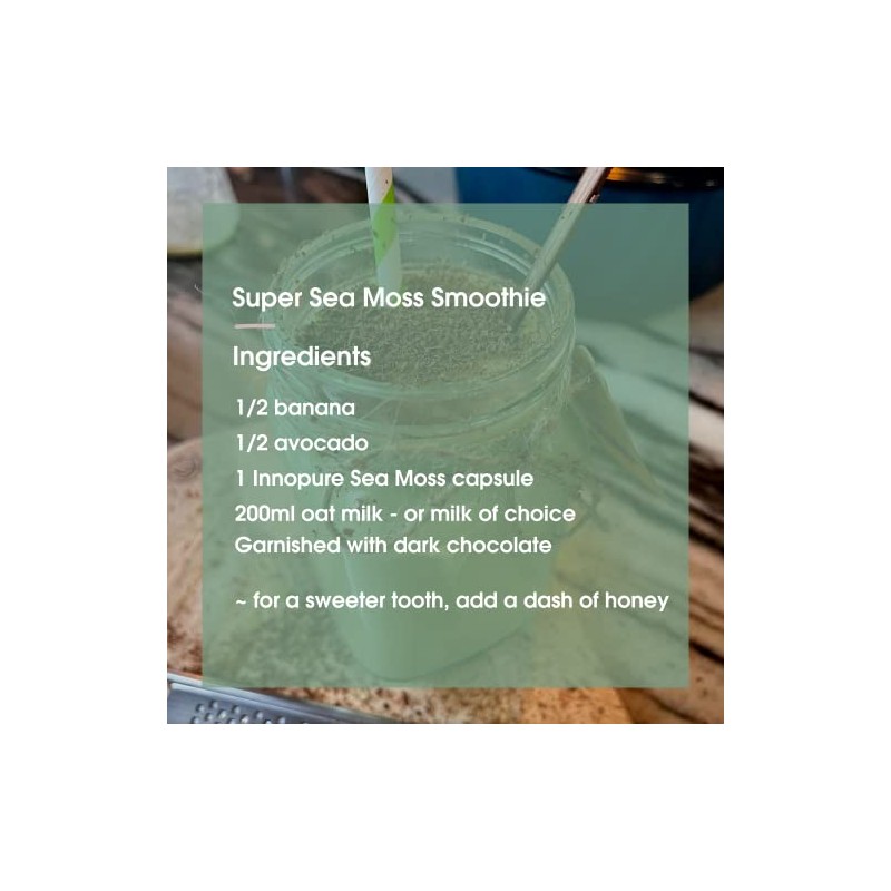 INNOPURE Irish Sea Moss & Bladderwrack - High Strength, Ethically