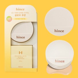 Hins Second Skin Glow Cushion 12g original + refill Rosy / 힌스 세컨 스킨 글로우 쿠션 12g 본품+리필 로지