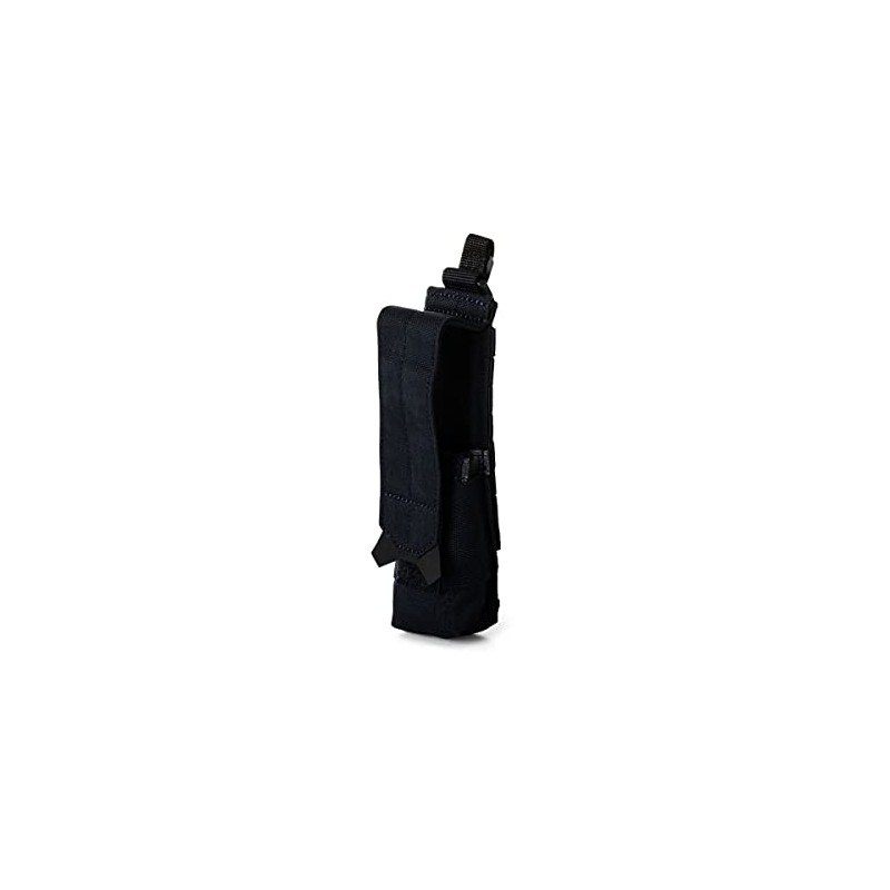 5.11 Tactical Flex Flashlight Pouch, Velcro Accessory Attachable Pocket, Black,