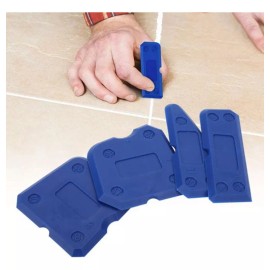 Estuchelandia Kit Espátula De Azulejos Pisos Bordes Boquillas Juntas 4pzas
