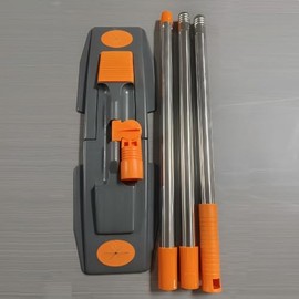 Multifunction Mops with 3 Washable Pads (Chenille, Terry Cloth, Microfiber) and Adjustable Stainless Steel Handle,Dust Mop for Hardwood Floors, Tile, Marble Floors