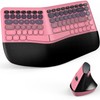 MOFII Wireless Ergonomic Keyboard & Mouse Combo – Split Curved