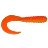 BIG BITE BAITS 3" CURL Tail GRUB/Orange/Yellow (10 Pack)