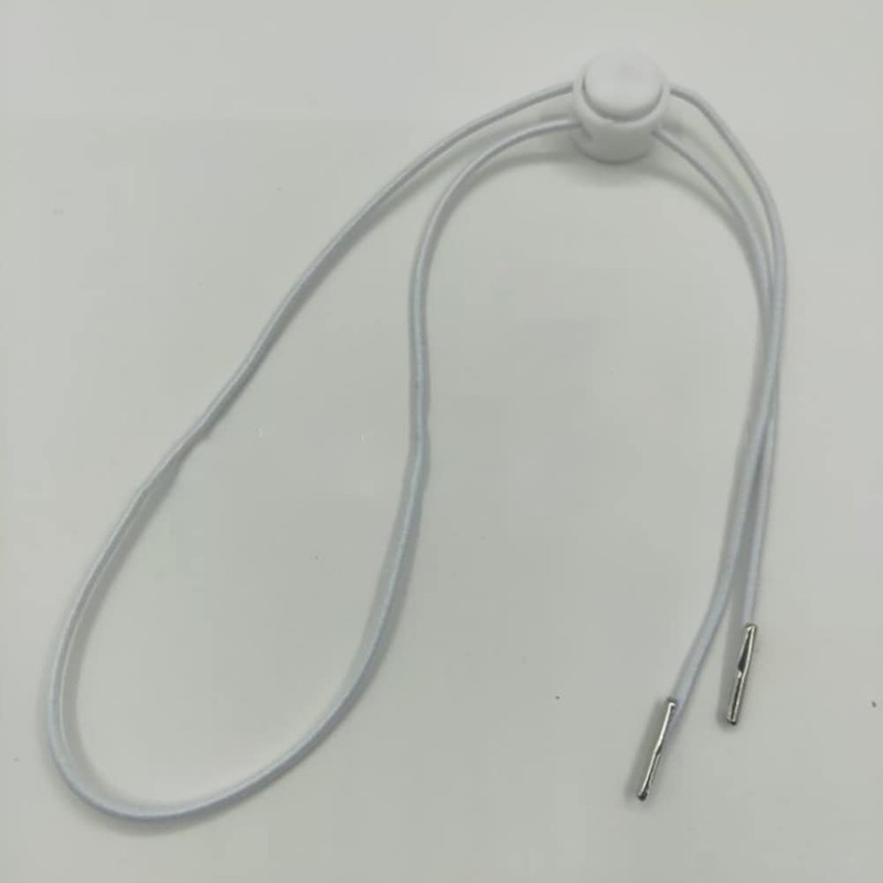 GSHLLO 10 Pcs Hat Removable Chin Cords Adjustable Elastic Fishing