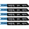 Yato yt-3445 – Saw Jigsaw Blade Set of 5Pcs