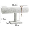Anberotta AT54 Watch Bracelet Display Stand Velour Style Jewelry Bangle