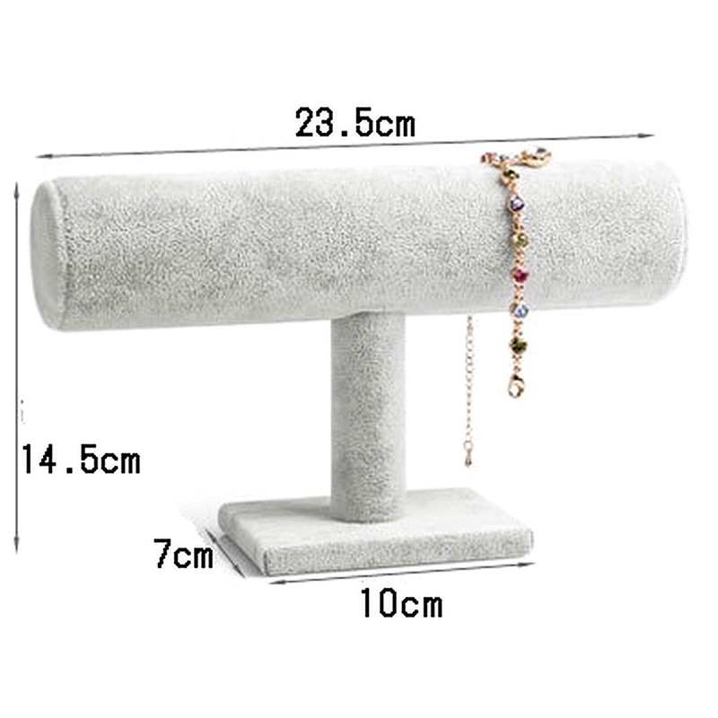 Anberotta AT54 Watch Bracelet Display Stand Velour Style Jewelry Bangle