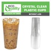 [100 COUNT] 10 oz Clear Plastic Disposable Pet Cups |
