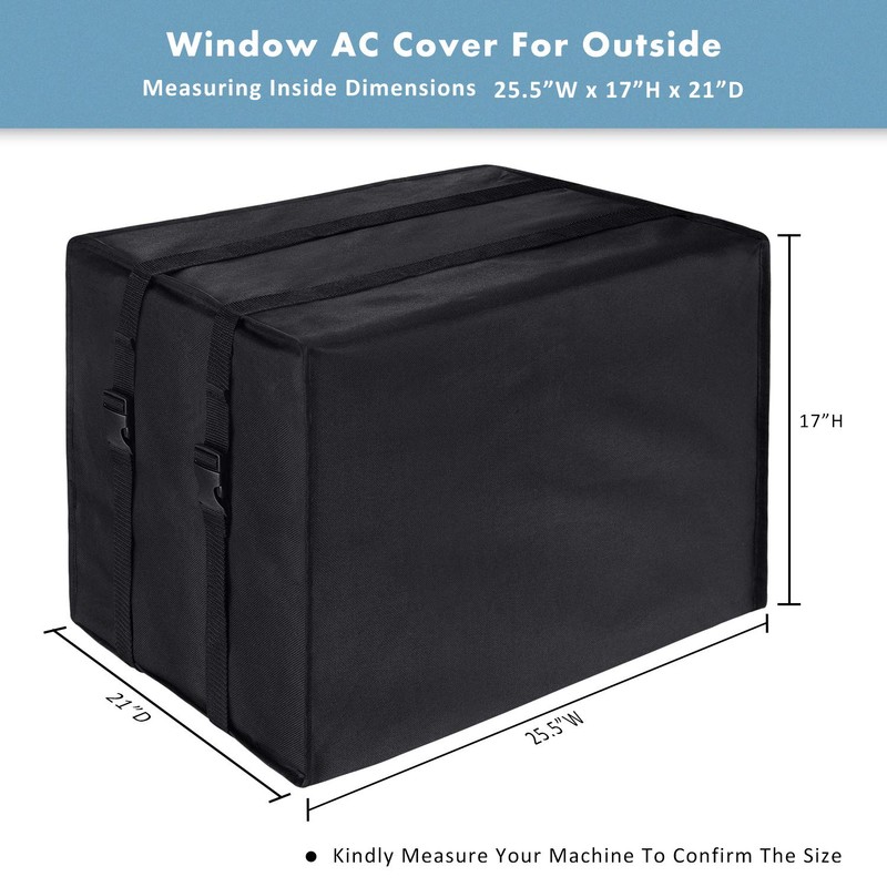 UNUN Window Air Conditioner Covers for Outside , Outdoor AC