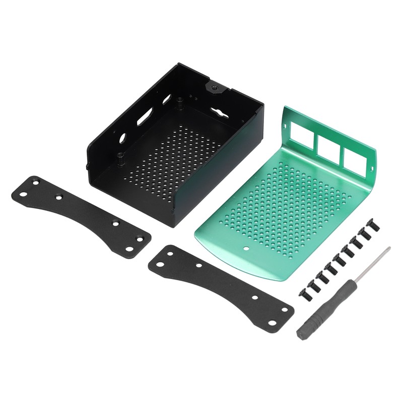 Aluminum Alloy Cooling Shell Microcomputer Protect Enclosure for Raspberry Pi