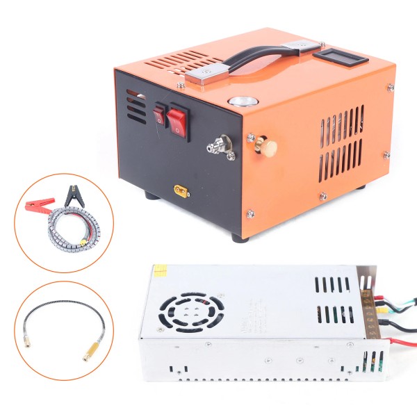 Unbranded 30MPA Pcp Air Compressor Pump Airgun 300Bar Fan cooling