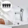 4 Piezas Aireador Giratorio para Grifo de Cocina, Cabezal 25,8