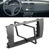 DIN Installation Dash, Black ABS Stereo audio Fascia Panel Navigation